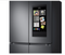 Samung 29 cu. ft. Smart 4-Door Flex™ Refrigerator with Family Hub™ and Beverage Center in Black Stainless Steel