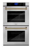 ZLINE 30-Inch Professional Double Wall Oven with Self Clean and True Convection in Stainless Steel (AWD-30)