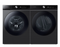 Samsung Bespoke Ultra Capacity Front Load Washer and Electric Dryer in Brushed Black