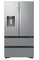 Samsung 30 cu Mega Capacity 4-Door French Door Refrigerator with Four Types of Ice in Stainless Steel