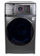 GE Profile - UltraFast 4.8 cu ft Large Capacity All-in-One Washer/Dryer Combo with Ventless Heat Pump Technology - Carbon Graphite