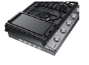 Samsung 30" Smart Gas Cooktop with Illuminated Knobs