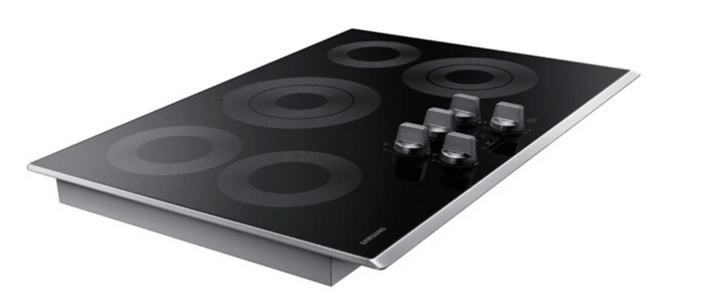 Samsung  30" Smart Electric Cooktop in Stainless Steel