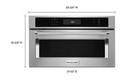 KitchenAid  30" Built In Microwave Oven with Convection Cooking