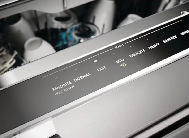 Frigidaire Gallery Stainless Steel Tub Top Control 24 in Built In Dishwasher With Third Rack Fingerprint Resistant Stainless Steel ENERGY STAR 47 dBA