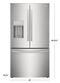 Frigidaire - 22.6 Cu. Ft. Counter-Depth French Door Refrigerator