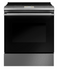 Café™ 30" Smart Slide-In, Front-Control, Induction and Convection Range with In-Oven Camera in Platinum Glass