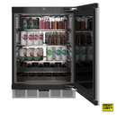 Café™ Beverage Center in Platinum Glass