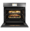 Café™ 30" Smart Built-In Convection Single Wall Oven in Platinum Glass