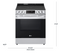 LG - 6.3 Cu. Ft. Smart Slide-In Electric True Convection Range with EasyClean and AirFry - Stainless Steel
