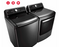 LG 5.5 cu. ft. Top Load Washer with Allergiene Cycle and 7.3 cu. ft.  Dryer with TurboSteam