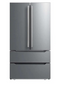 Midea 22.5 cu. ft. French 4-Door Counter depth  Refrigerator in Stainless Steel