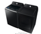 Samsung - 4.7 Cu. Ft. High-Efficiency Smart Top Load Washer with Active WaterJet with 7.4 Cu. Ft. Smart Gas Dryer with Sensor Dry - Black