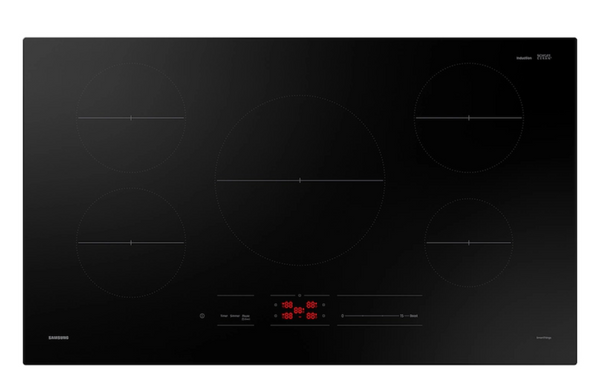 Samsung 36" Smart Induction Cooktop with Wi-Fi in Black