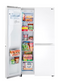 LG 27.2-cu ft Side-by-Side Refrigerator with Ice Maker, water and Ice dispenser (White)