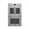 Forno Asti 30-Inch Double Electric Wall Oven with French Doors, Stainless Steel, 7.36 cu.ft Total Capacity, Double Convection Ovens, Air Fry & Sous Vide Functions, Touch Controls FBOEL1340-30