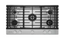 KitchenAid - 36" Built-In Gas Cooktop - Stainless steel Model: KCGS956ESS