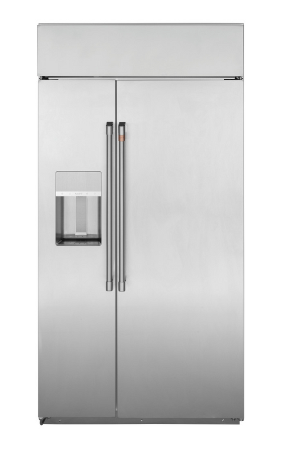 Café™ 48" Smart Built-In Side-by-Side Refrigerator with Dispenser CSB48YP2NS1