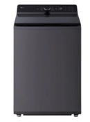 LG  WT8405CB 27 Inch Top Load Washer with 5.3 cu ft Capacity, EasyUnload™, AI Fabric Sensor / Smart Pairing™, 4-Way® Agitator, SlamProof™ Glass Lid, ThinQ® Smart Technology, TurboWash3D™ Technology, 6Motion™ Technology and Energy Star Certified