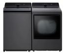 LG  LGWADRECL8200 Side-by-Side Top Load Washer and Electric Dryer Set in Black