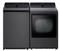 LG  LGWADRECL8200 Side-by-Side Top Load Washer and Electric Dryer Set in Black