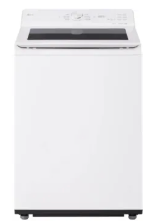LG  WT8200CW 27 Inch Smart Top Load Washer with 5.0 cu ft Capacity, Smart Pairing™, Powerful Jet Spray, Electronic Controls, SlamProof™ Lid, Easy Unload™, ThinQ UP™ and TurboWash® Technology