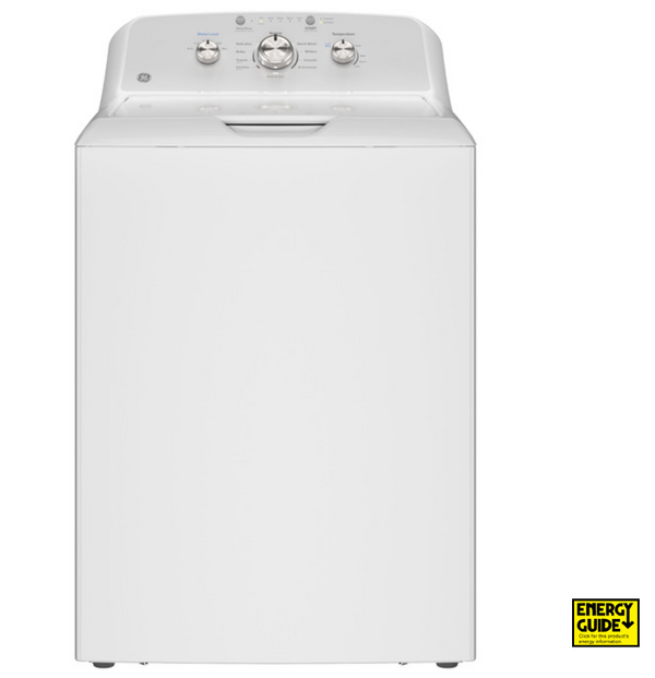GE® 4.3 cu. ft. Capacity Washer with Stainless Steel Basket,Cold Plus and Water Level Control  Model #: GTW385ASWWS