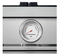 Bertazzoni Master Series  MAS365INMXV 36 Inch Freestanding Induction Range with 5 Elements, 5.7 cu. ft. Oven Capacity, European Convection Oven, and Elegant Temperature Gauge: Stainless Steel