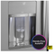 GE Profile™ 22.4 Cu. Ft. Smart Counter-Depth Fingerprint Resistant 4-Door French-Door Refrigerator with Door In Door  Model