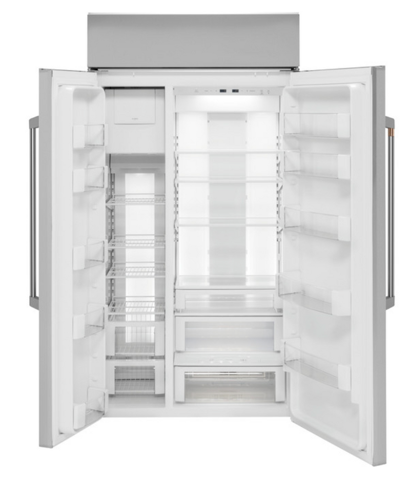 Café™ 48" Smart Built-In Side-by-Side Refrigerator with Dispenser CSB48YP2NS1