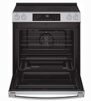 GE Profile   30 Inch Smart Slide-In Induction Range with 4 Heating Elements, 5.3 cu. ft. Capacity, Convection, Storage Drawer, Steam Clean, No Preheat, Air Fry, EasyWash™ Oven Tray, Warm Mode, Chef Connect, Enhanced Shabbos Mode Capable, and ADA Compliant