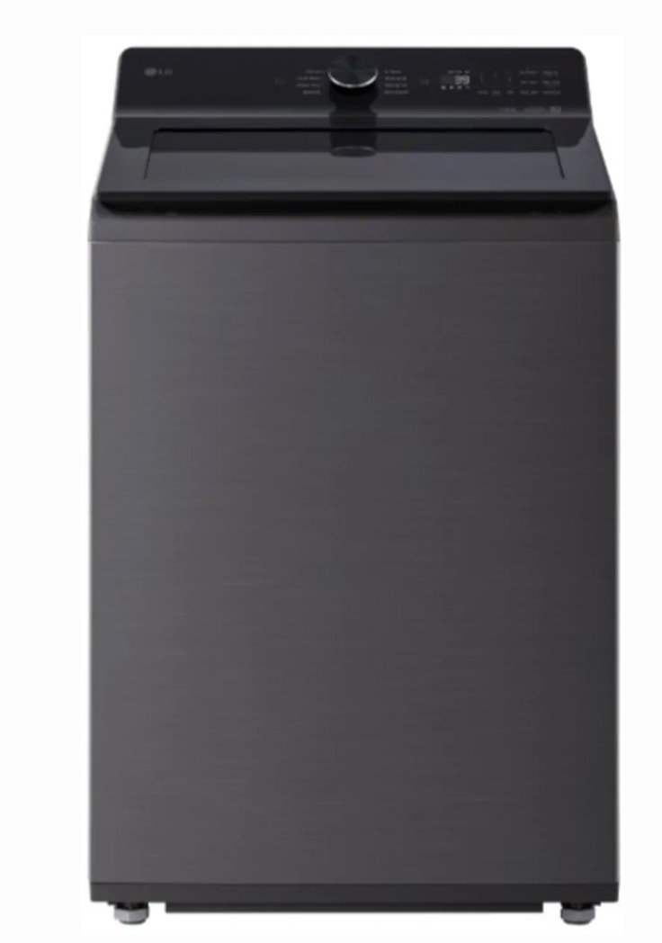 LG  LGWADRECL8200 Side-by-Side Top Load Washer and Electric Dryer Set in Black