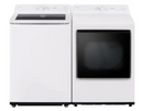 LG  LGWADRECW8200 Side-by-Side Top Load Washer and Electric Dryer Set in White