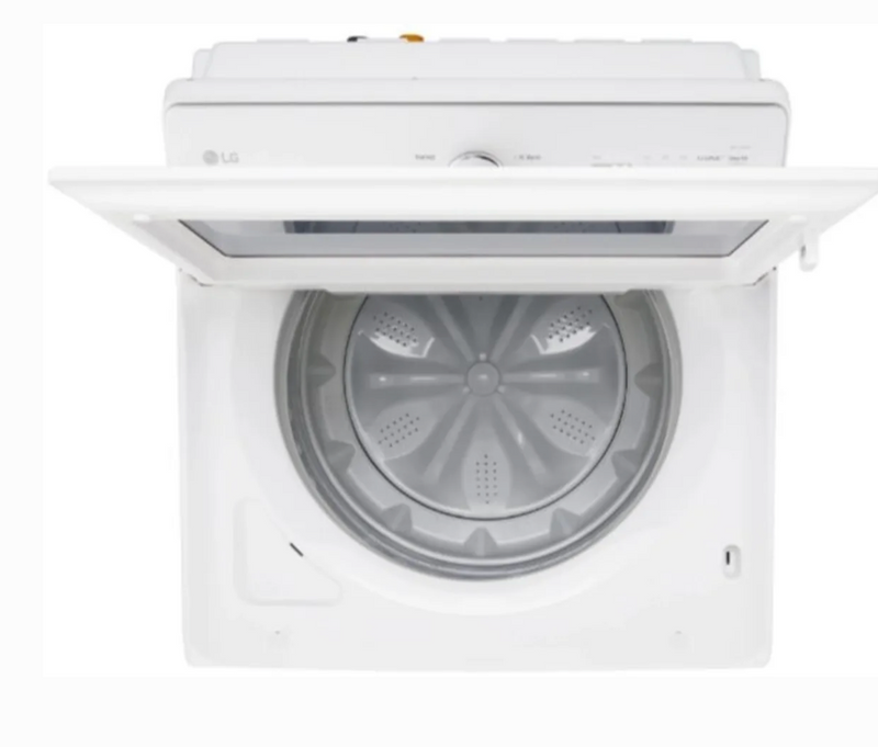 LG  LGWADRECW8200 Side-by-Side Top Load Washer and Electric Dryer Set in White