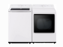 LG  LGWADRECW8200 Side-by-Side Top Load Washer and Electric Dryer Set in White