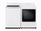 LG  LGWADRECW8200 Side-by-Side Top Load Washer and Electric Dryer Set in White