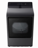 LG  DLE8200L 27 Inch Rear Control Electric Dryer with 7.3 cu ft Ultra Large Capacity, AI Sensor Dry™, Quiet Operation, Wrinkle Care, Electronic Controls, ThinQ UP™, FlowSense® Duct Clogging and Lint Filter Indicator