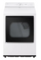 LG  DLE8200W 27 Inch Rear Control Electric Dryer with 7.3 cu ft Ultra Large Capacity, AI Sensor Dry™, Quiet Operation, Wrinkle Care, Electronic Controls, ThinQ UP™, FlowSense® Duct Clogging and Lint Filter Indicator