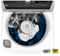 GE® 4.5 cu. ft. Capacity Washer with Water Level Control with GE® 7.4 cu. ft. Capacity Electric Dryer with Up To 120 ft. Venting and Sensor Dry