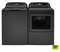 GE® 4.5 cu. ft. Capacity Washer with Water Level Control with GE® 7.4 cu. ft. Capacity Electric Dryer with Up To 120 ft. Venting and Sensor Dry