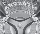 Samsung BESPOKE  WD90F53AVS 27 Inch Front Load Washer/Dryer Combo with 5.3 cu ft Capacity, AI Opti Wash & Dry™, Flex Auto Dispense System, 7 Inch LCD Screen, Auto Open Door, Internal Heater & Fan Easy Lint Clean and Energy Star Certified