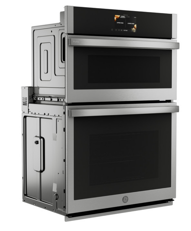 GE Profile™ 30 in. Combination Double Wall Oven with Convection, Air Fry, Steam, Sous Vide, and Advantium® Technology  Model
