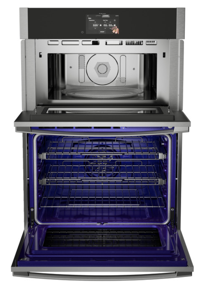 GE Profile™ 30 in. Combination Double Wall Oven with Convection, Air Fry, Steam, Sous Vide, and Advantium® Technology  Model