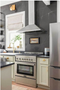 Verona  30 inch Freestanding Gas Range with 4 Sealed Burners, 3.6 cu. ft. Oven Capacity and Convection Oven