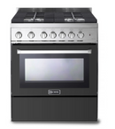 Verona  30 inch Freestanding Gas Range with 4 Sealed Burners, 3.6 cu. ft. Oven Capacity and Convection Oven