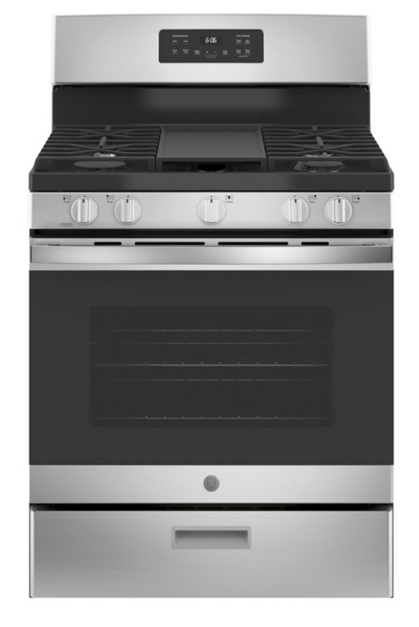 GE® 30" Free-Standing Gas Range
