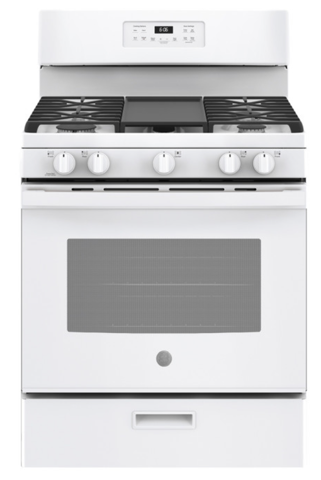 GE® 30" Free-Standing Gas Range