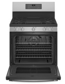 GE Profile™ Smart 30" Free-Standing Self Clean Gas Fingerprint Resistant Range with No Preheat Air Fry  Model