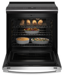 GE Profile™ ENERGY STAR® 30" Smart Slide-In Fingerprint Resistant Front-Control Induction and Convection Range with No Preheat Air Fry  Model