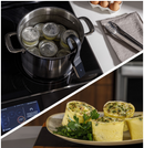 GE Profile™ ENERGY STAR® 30" Smart Slide-In Fingerprint Resistant Front-Control Induction and Convection Range with No Preheat Air Fry  Model